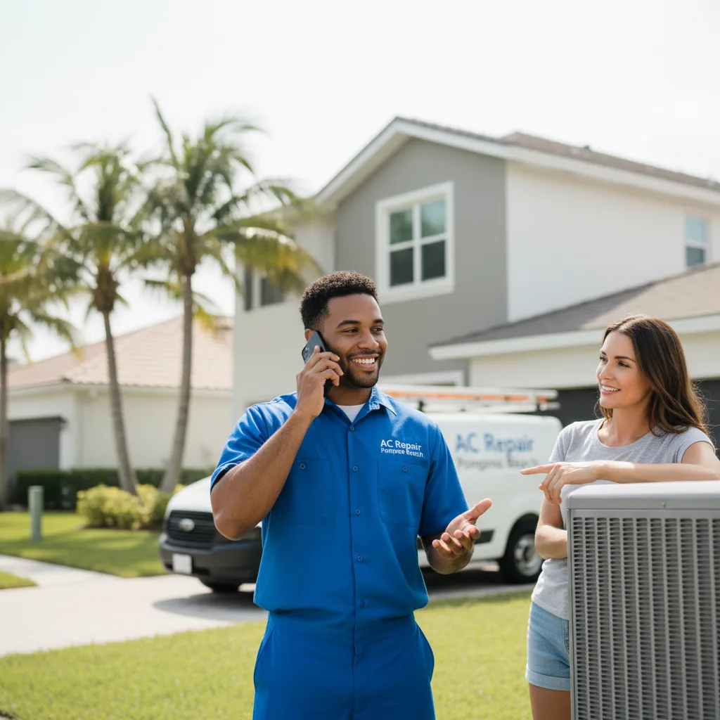 AC Repair Pompano Beach customer support in Forsyth